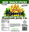 Beef Snack Sticks Peppered